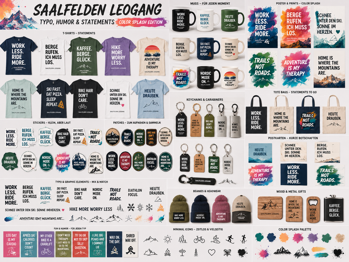 Konzeptvisualisierung Color Splash Statements