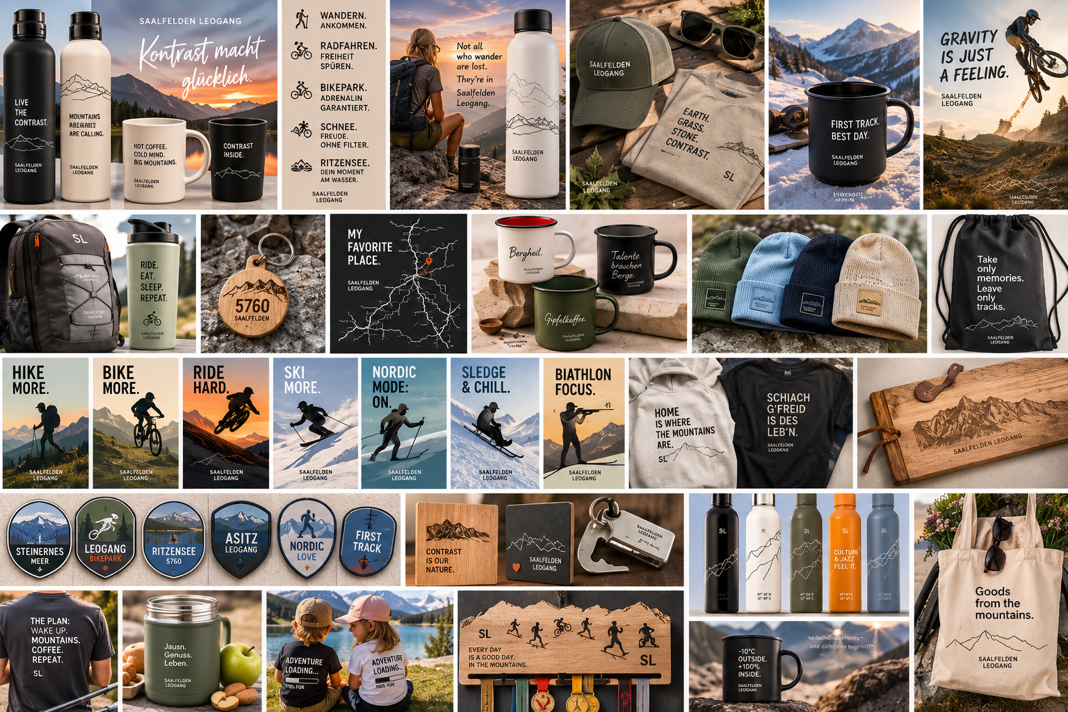 Konzeptvisualisierung Alpine Contrast