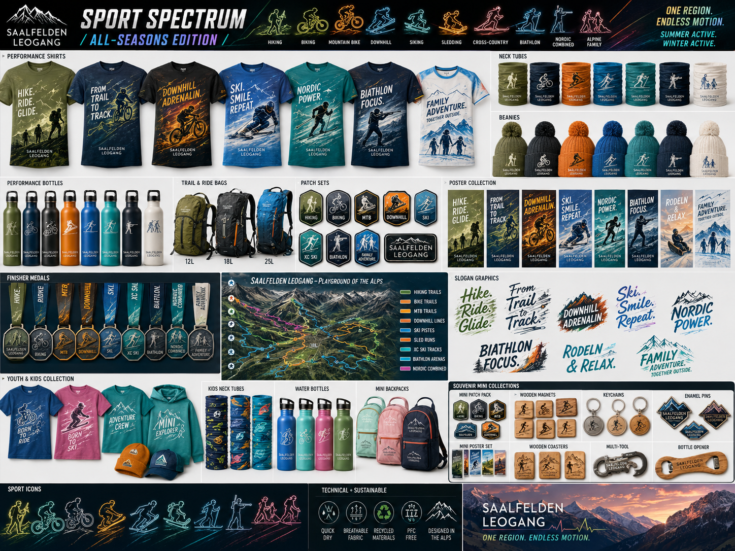Konzeptvisualisierung Sport Spectrum