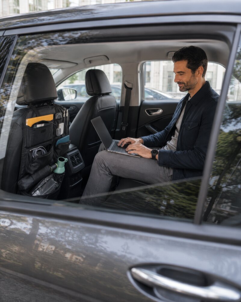 Auto-Rücksitz-Organizer Schwarz