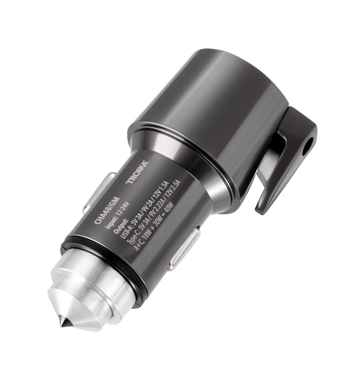 Autoladestecker Road Charge 48 in Gunmetal
