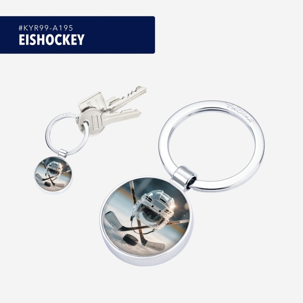 Eishockey-Schlüsselanhänger