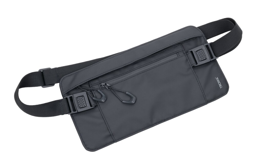 Gürteltasche Schwarz in Schwarz
