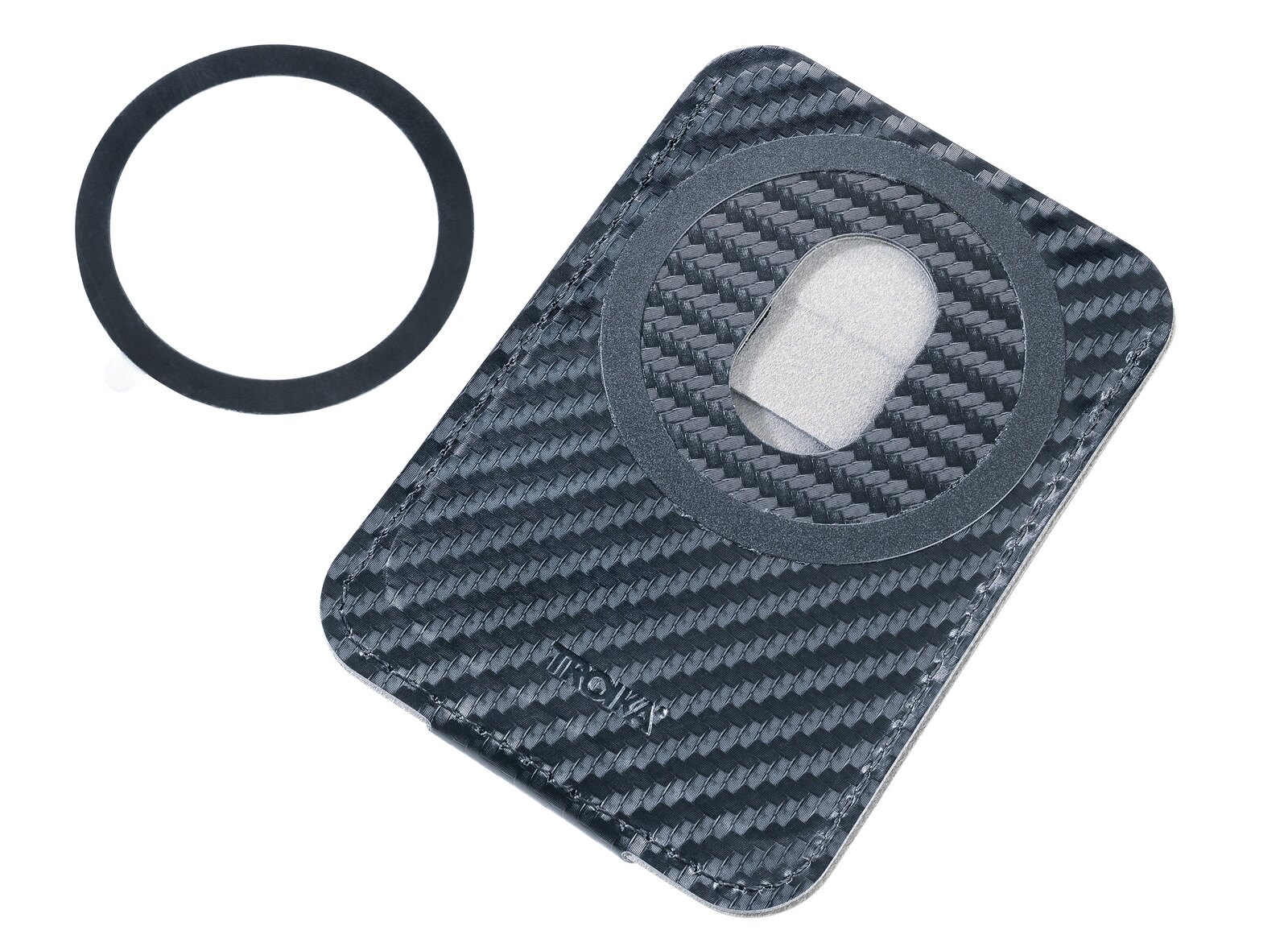 Kartenetui Hildecard Carbon Code24 in Carbon Optik