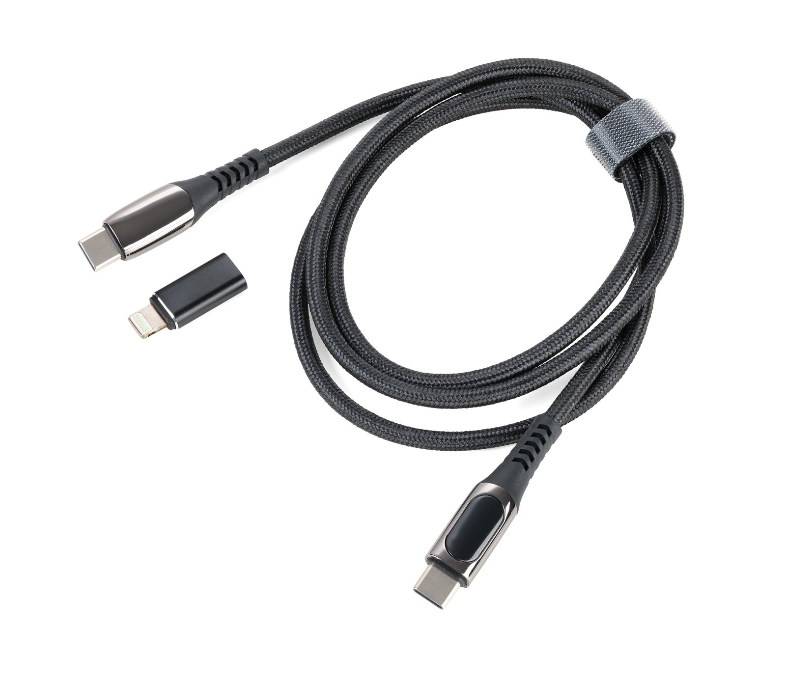 Ladekabel Speedy in Gunmetal / Schwarz