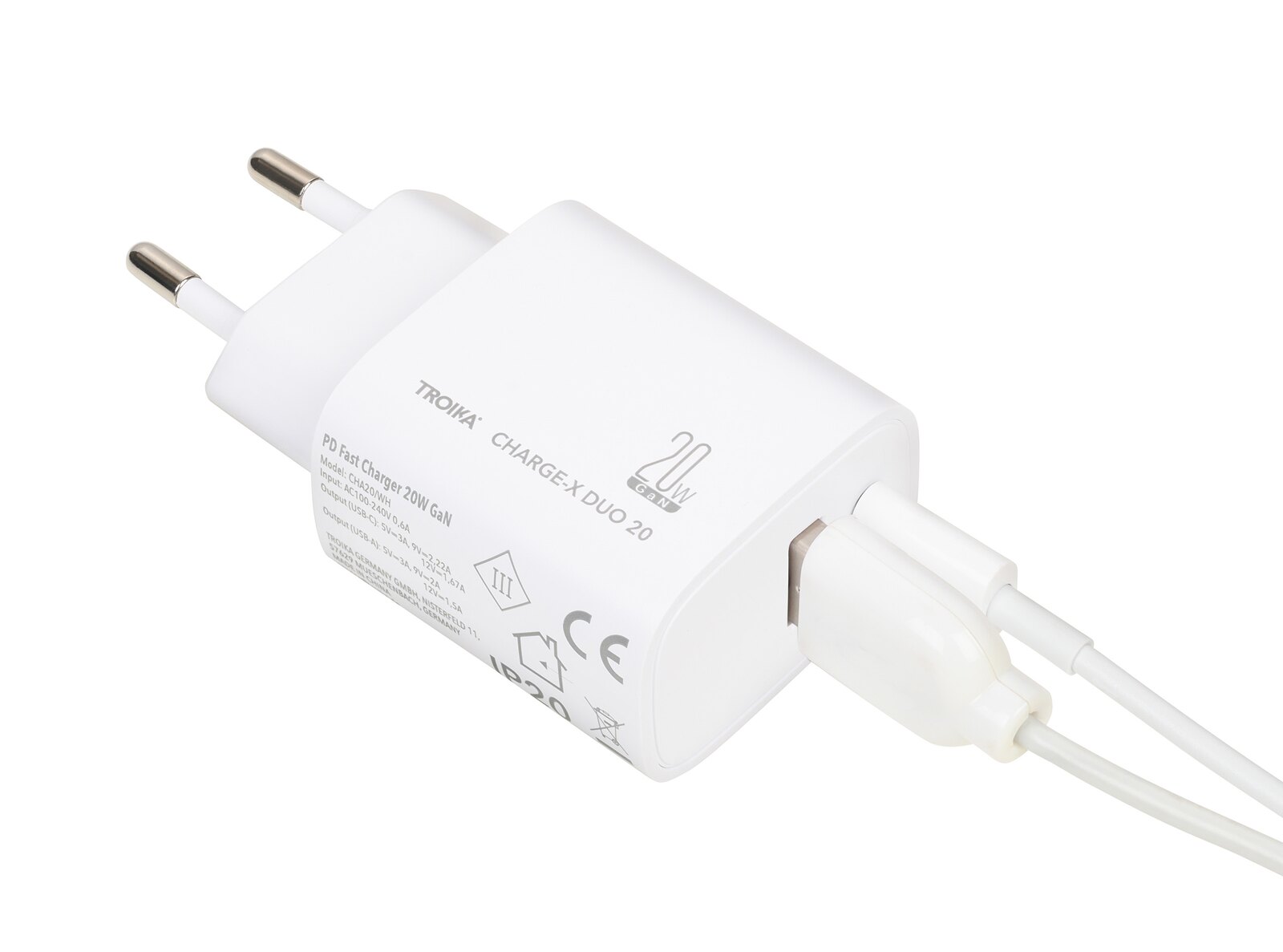 Ladestecker Charge-X Duo 20