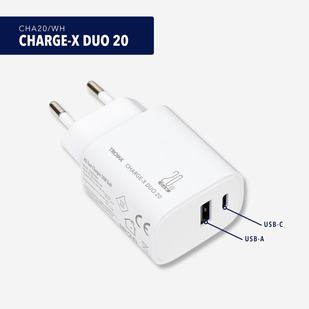 Ladestecker Charge-X Duo 20
