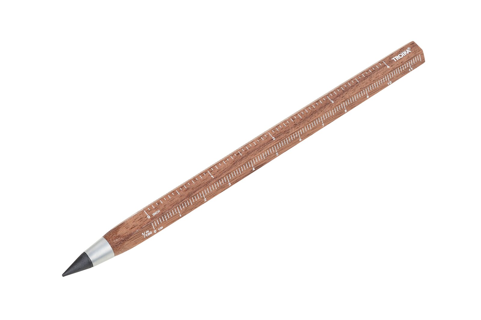 Multitasking-Bleistift Construction Endless Walnut in Braun