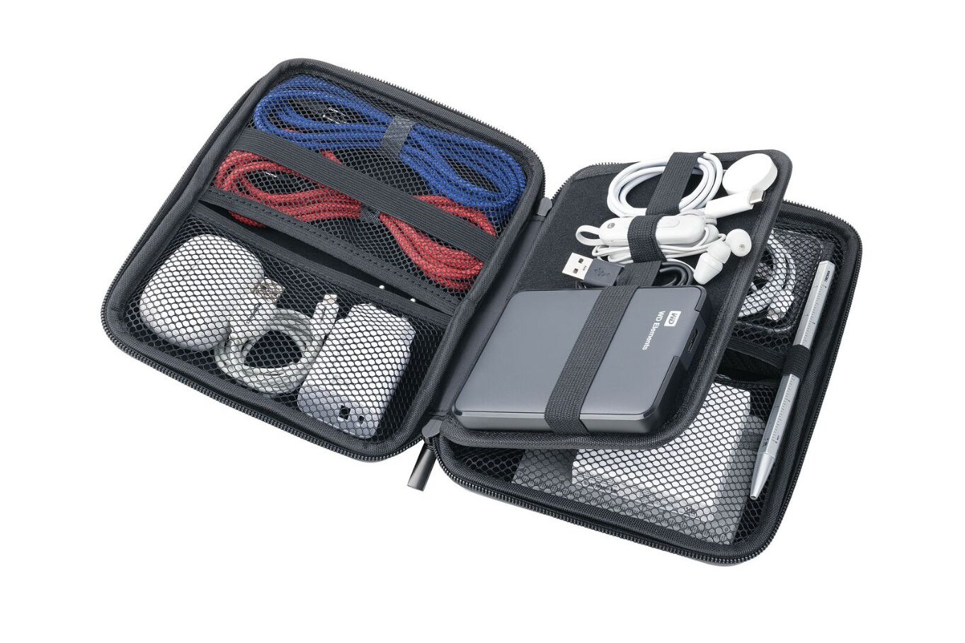 Organizer-Etui Travel Case Carbon