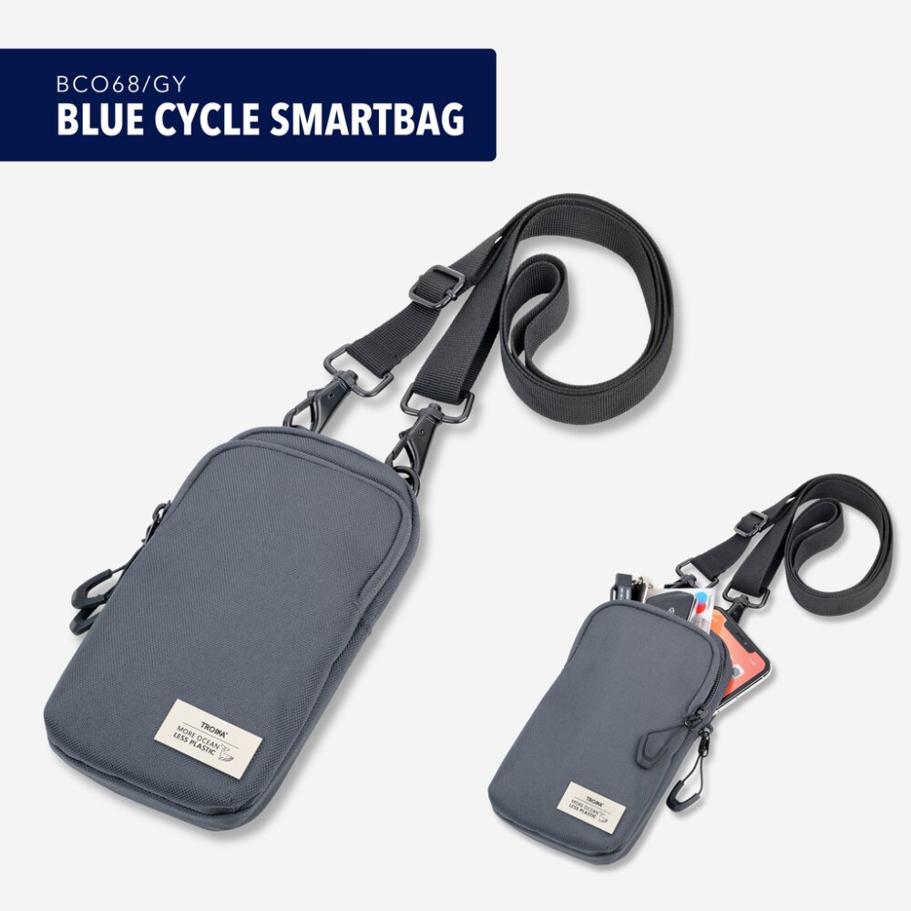 Recycling-Smartphone-Umhängetasche