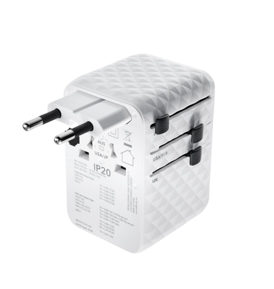 Reiseadapter Worldwide Pull 35
