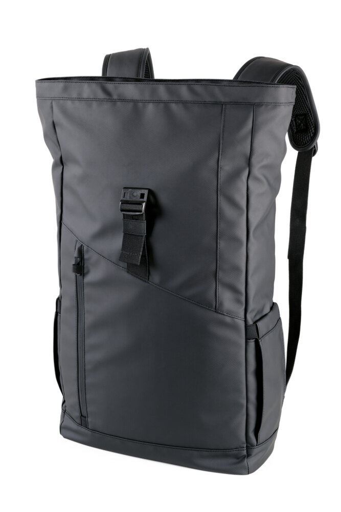 Rolltop-Rucksack Schwarz