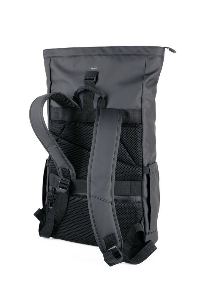 Rolltop-Rucksack Schwarz