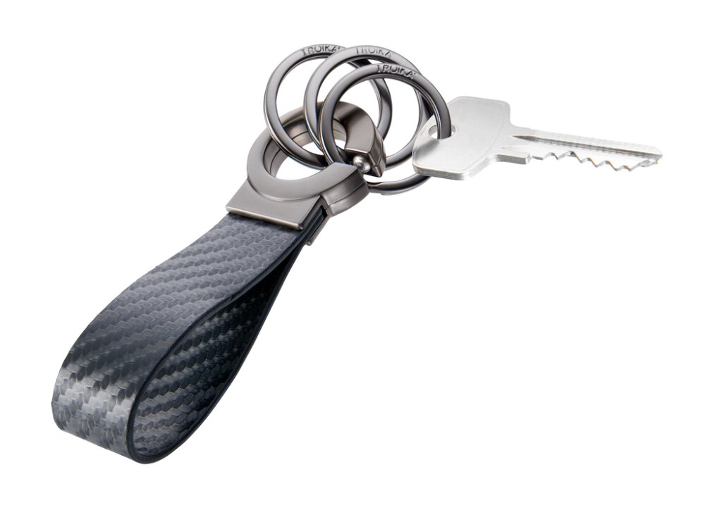 Schlüsselanhänger Key-Click Carbon