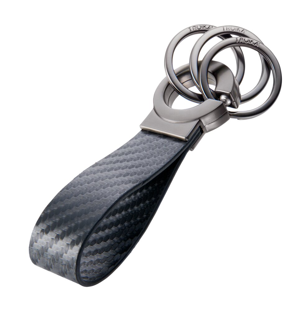 Schlüsselanhänger Key-Click Carbon in Carbon Optik