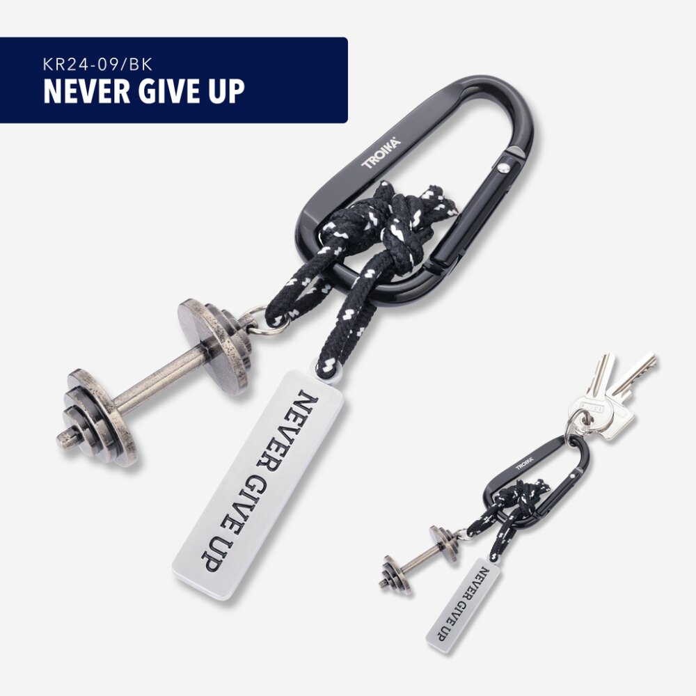 Schlüsselanhänger Never Give Up