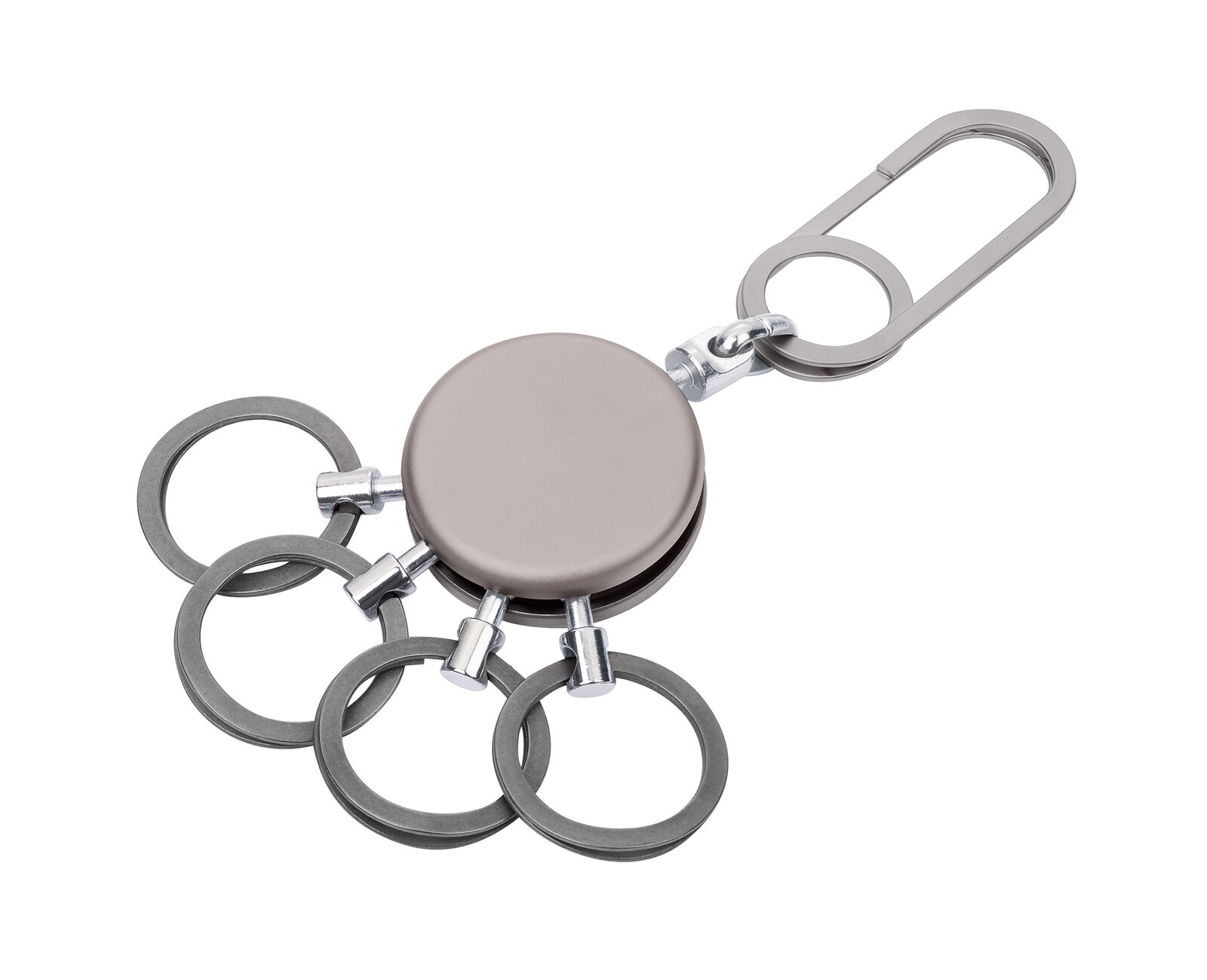 Schlüsselanhänger Patent Easy in Gunmetal oder Silberfarben