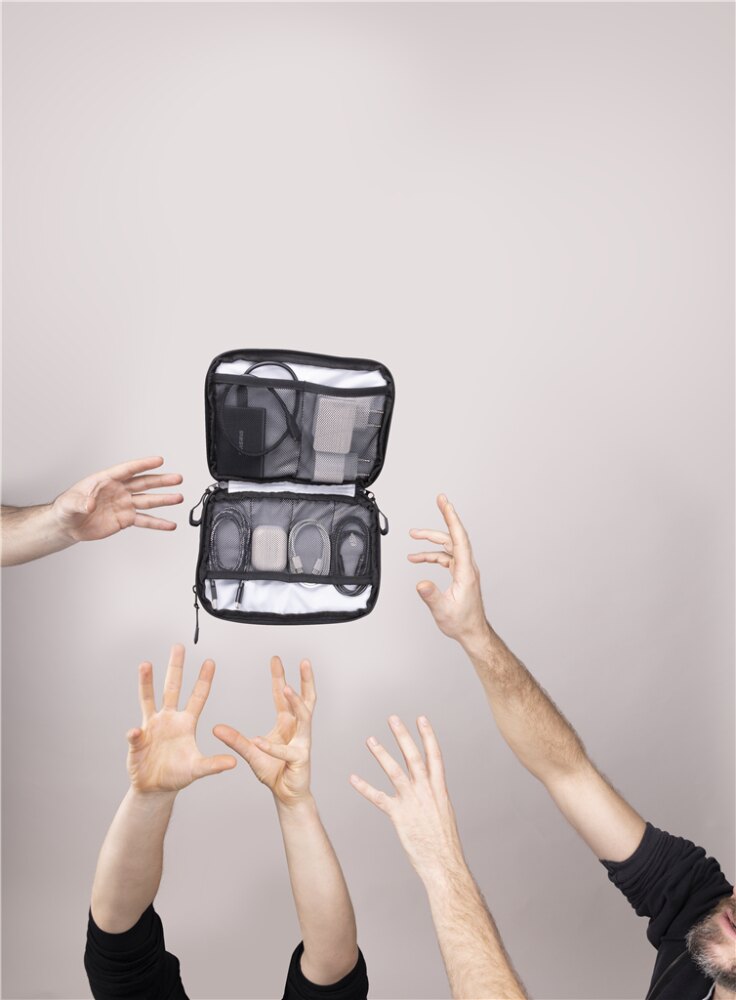 Technik-Organizer 2 Schwarz