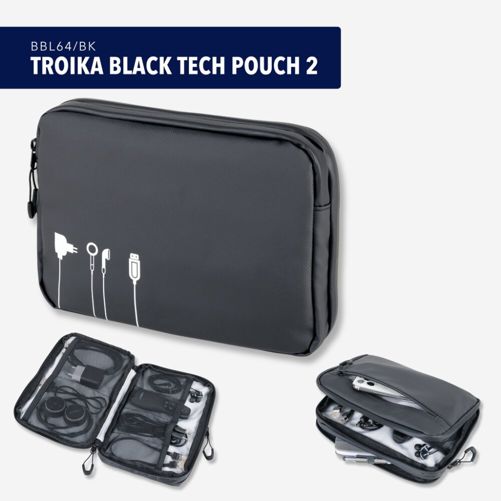Technik-Organizer 2 Schwarz