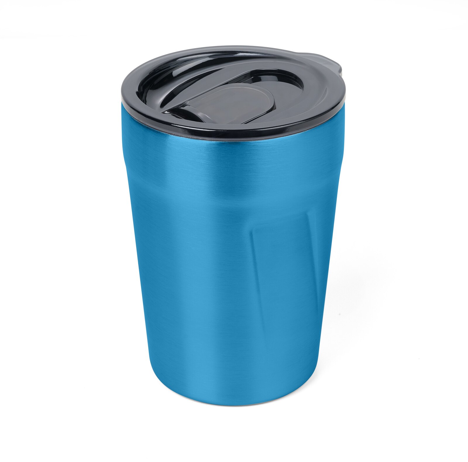 Thermobecher Cup-Uccino in Blau oder Silberfarben