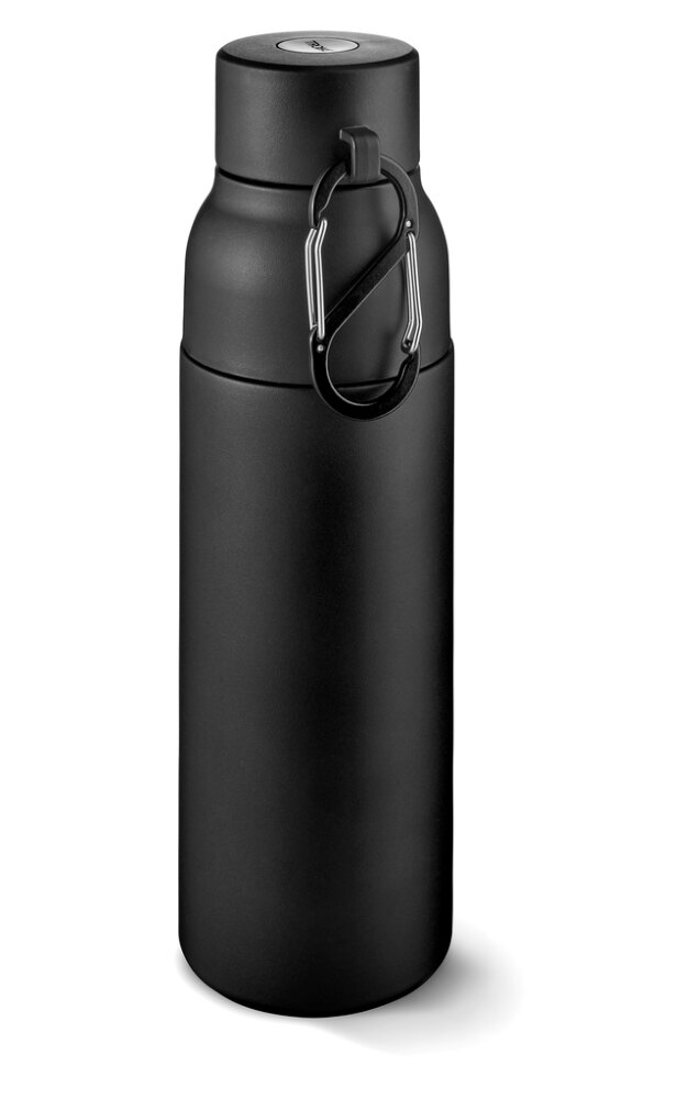 Thermoflasche Infuse+ in Schwarz oder Rot / Schwarz oder Schwarz / Silberfarben oder Schwarz / Weiß