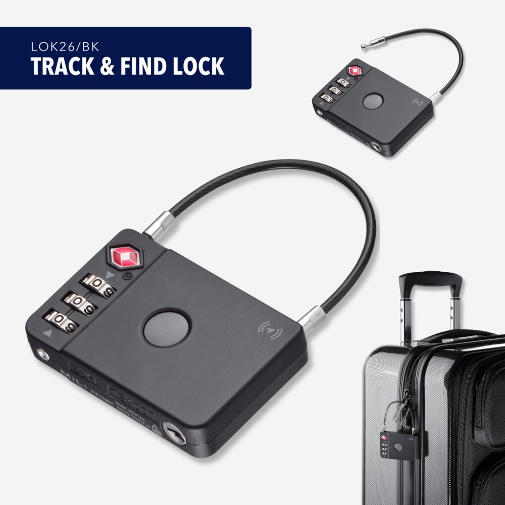 TSA-Kofferschloss Track & Find Lock