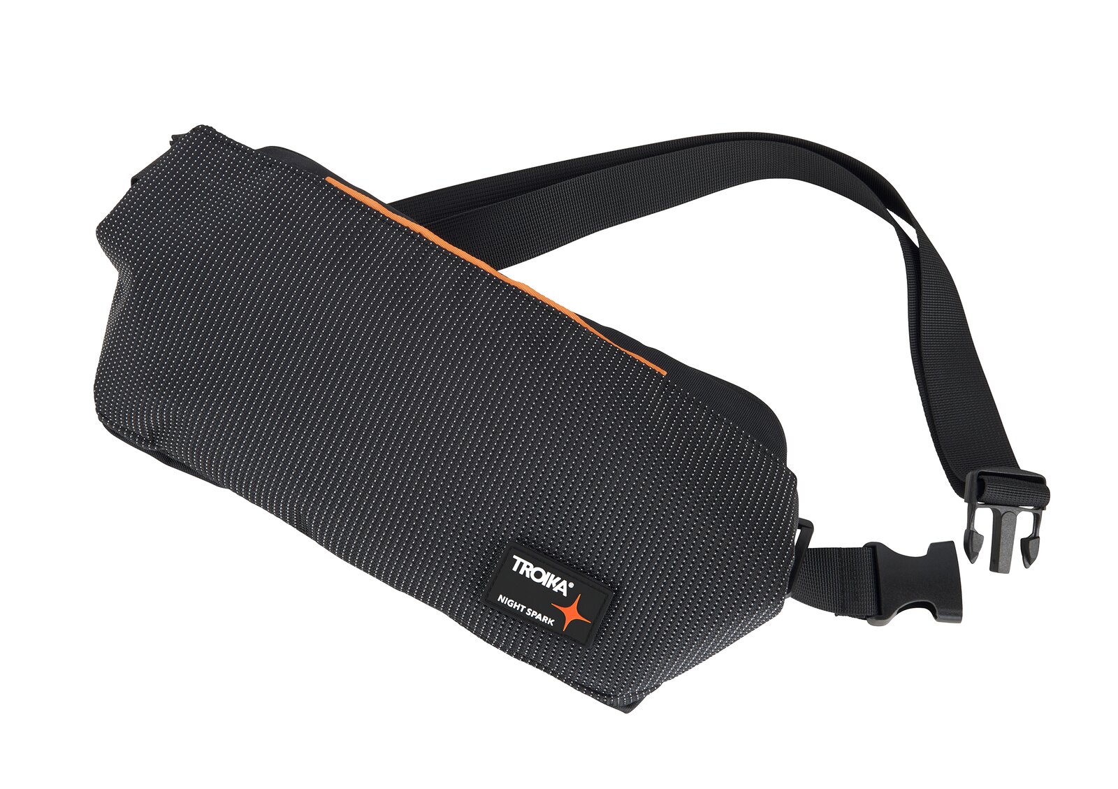 Umhängetasche Night Spark Slingbag in Orange / Schwarz