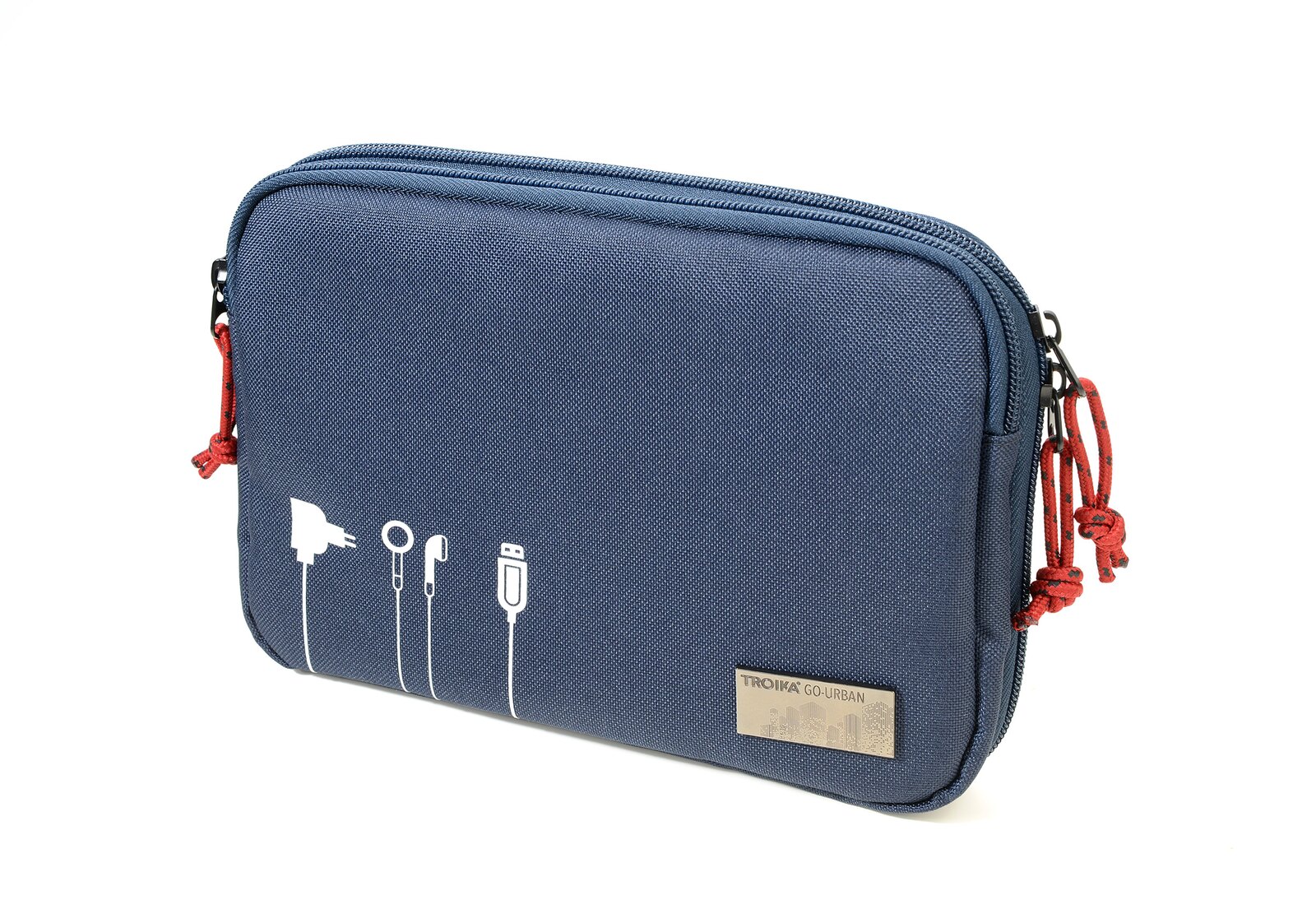 Urbaner Recycling-Technik-Organizer 2 in Blau