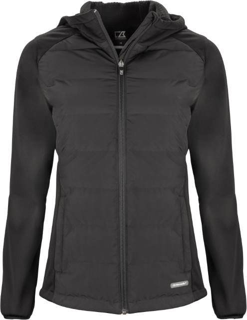 Cutter & Buck – Damen Hybrid Jacke als freigestellter Produkt-Packshot