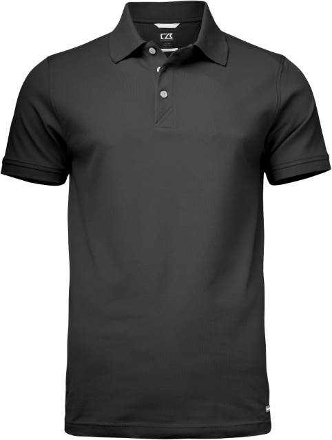 Cutter & Buck – Herren Piqué Polo als freigestellter Produkt-Packshot
