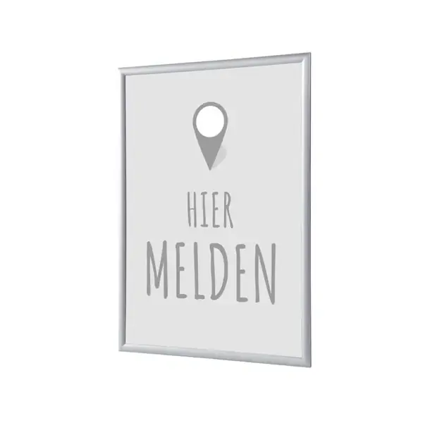 Klapprahmen A1 Komplettset Hier Anmelden Grau Niederländisch
