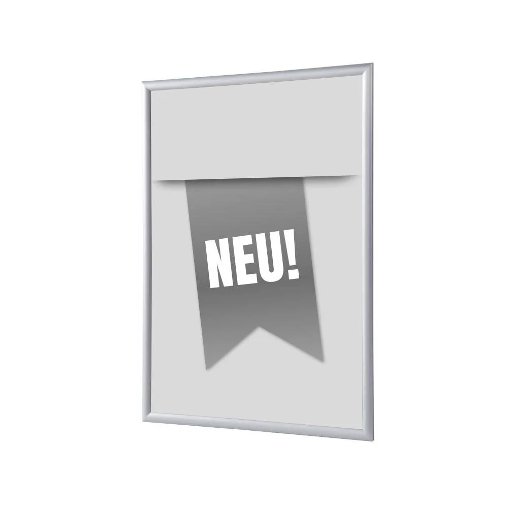 Klapprahmen A4 Komplettset Neu Grau Deutsch