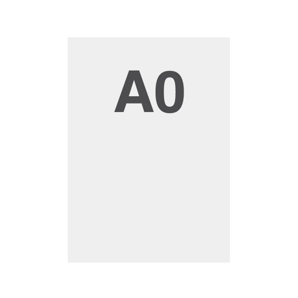 Premium Papier 135g/m2 Satin Oberfläche A0 (841x1189mm)