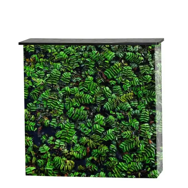 Theke Textil Table Top silber
