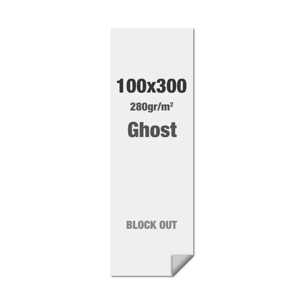 Brightbox Pro Flex Wand 100 x 300 cm Ghost Directo Blockout