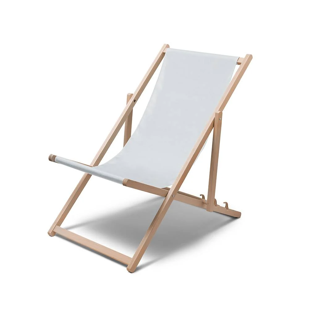 Liegestuhl Relax Classic Weiß