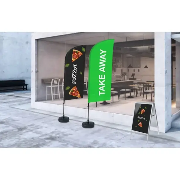 Beachflag Budget Windform Large Print