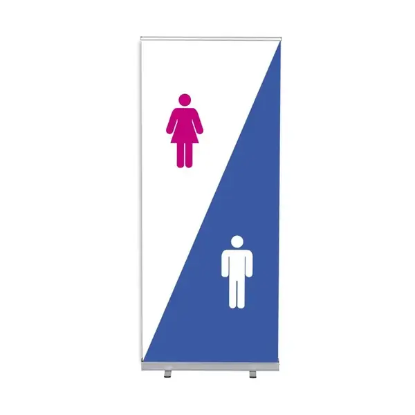 Roll-Banner Budget 85 Komplettset Sanitäre Anlagen