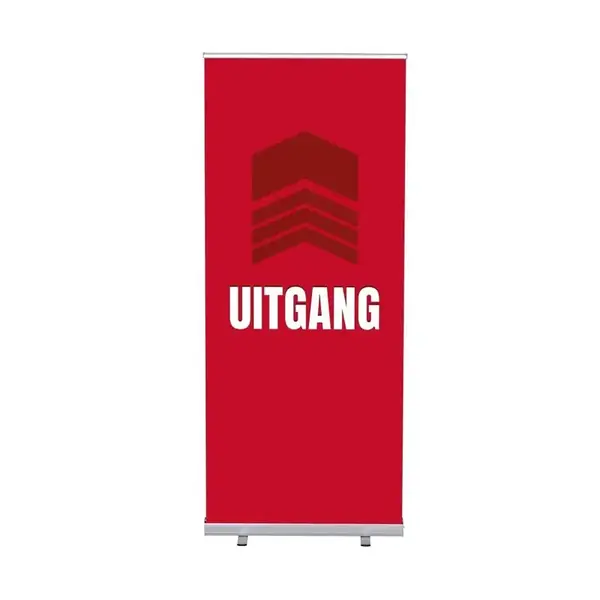 Roll-Banner Budget 85 Komplettset Ausgang Rot Niederländisch