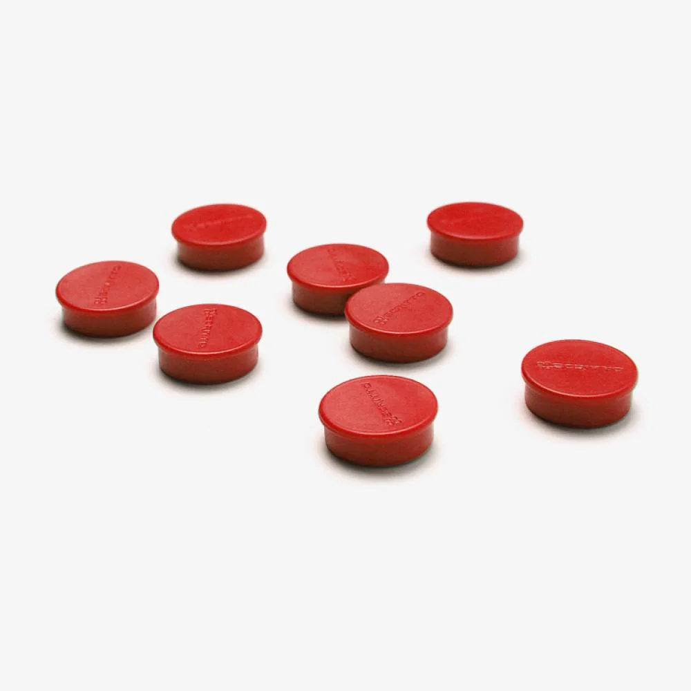 Magnete 20mm rot VPE mit 8 Stück