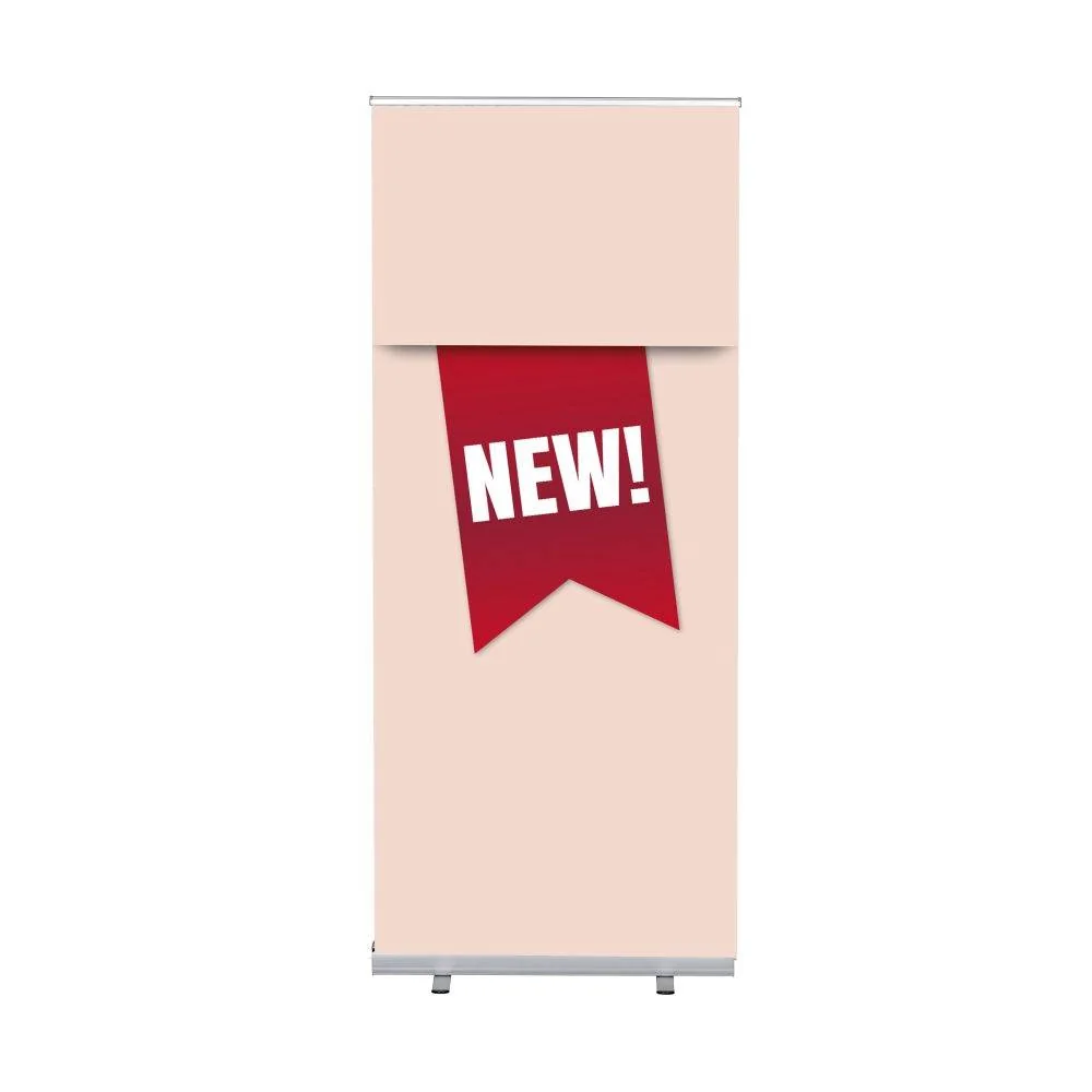 Roll-Banner Budget 85 Komplettset Neu Rot Englisch