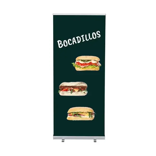 Roll-Banner Budget 85 Komplettset Sandwiches Spanisch