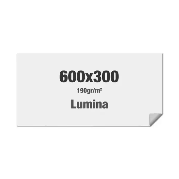 Brightbox Pro Flex Wand 600 x 300 cm Print Lumina