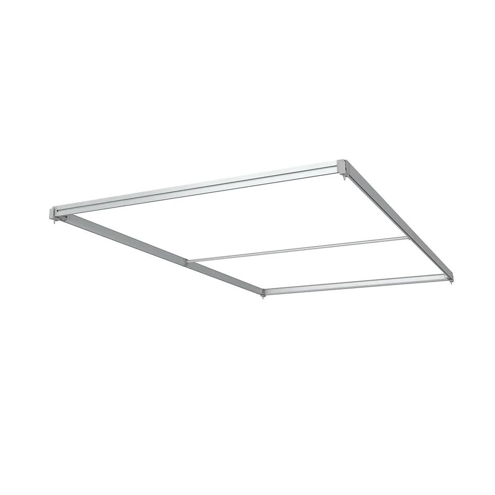 FlexFrame Dach 120 x 200 cm Silber