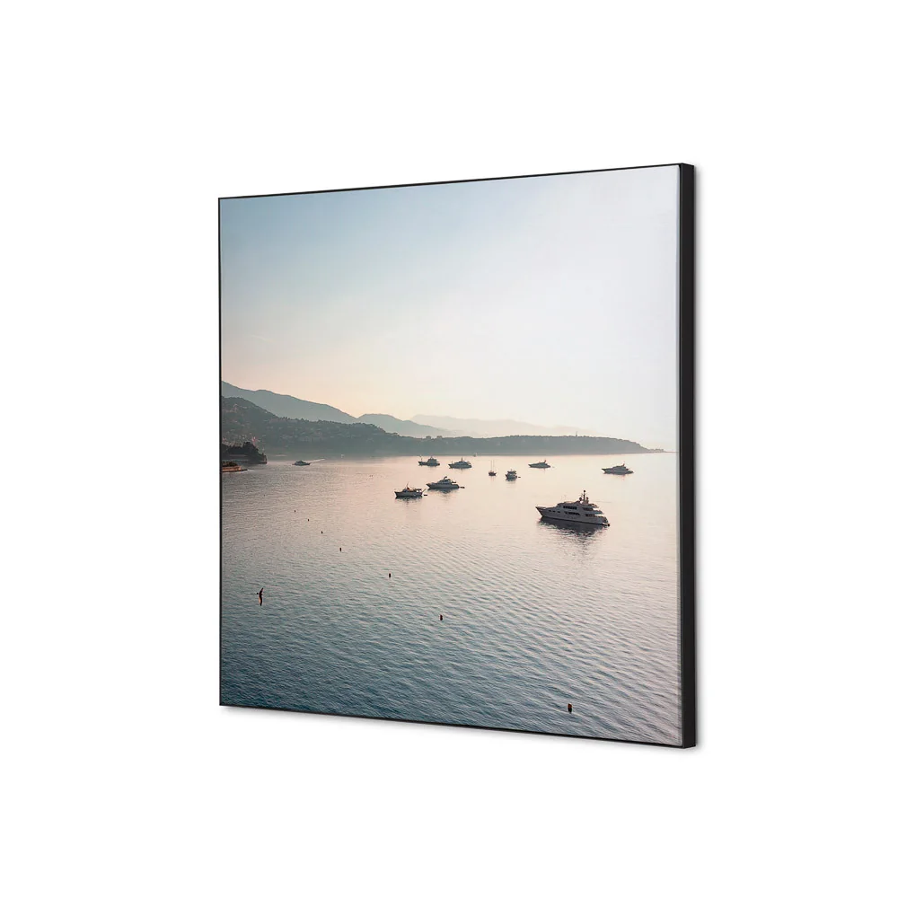 Spannstoff Wanddekoration SET 40 x 40 Schiffe Meer