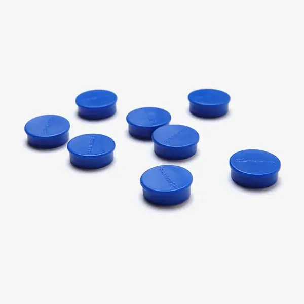 Magnete 20mm blau VPE mit 8 Stück
