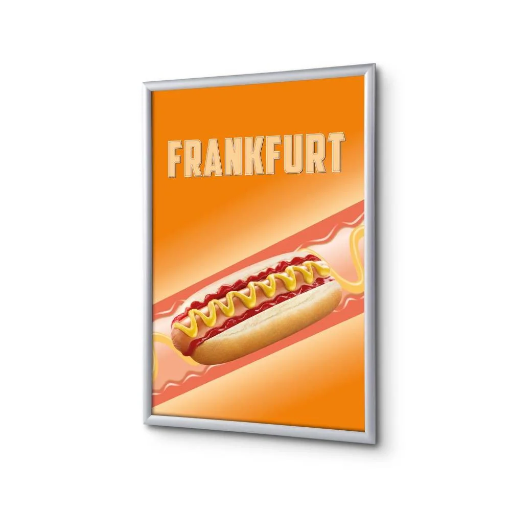 Klapprahmen A1 Komplettset Hot Dog Spanisch
