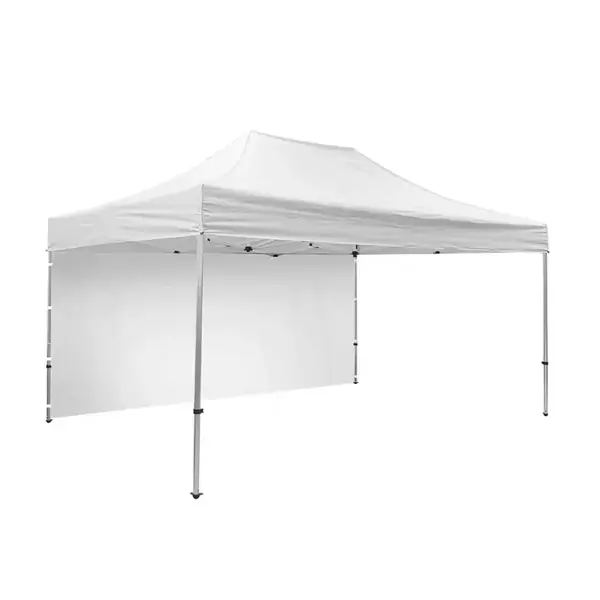 Zelt Alu Wand Doppelseitig Weiß 3 x 45 Meter