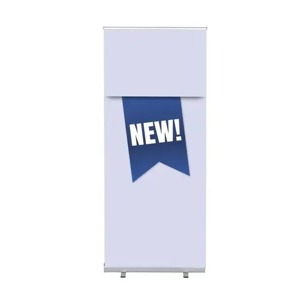 Roll-Banner Budget 85 Komplettset Neu Blau Englisch