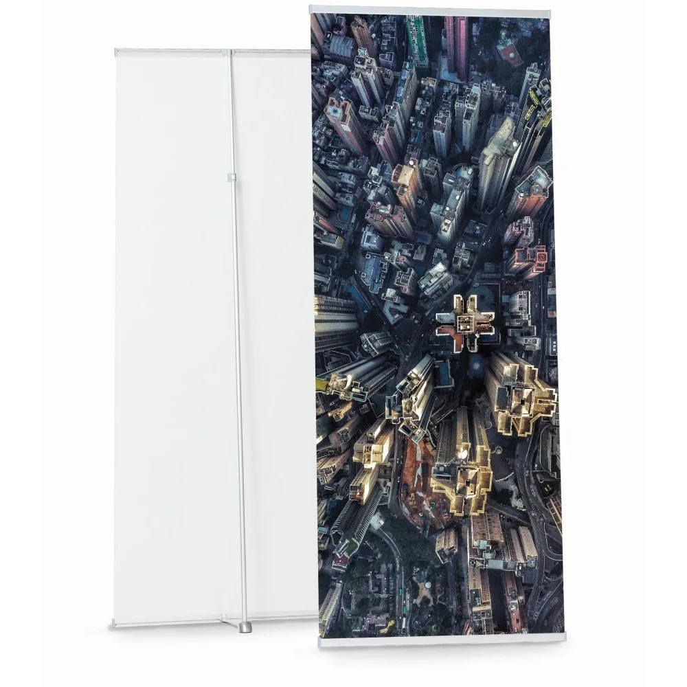 L-Banner Telescopic 80x160-220cm